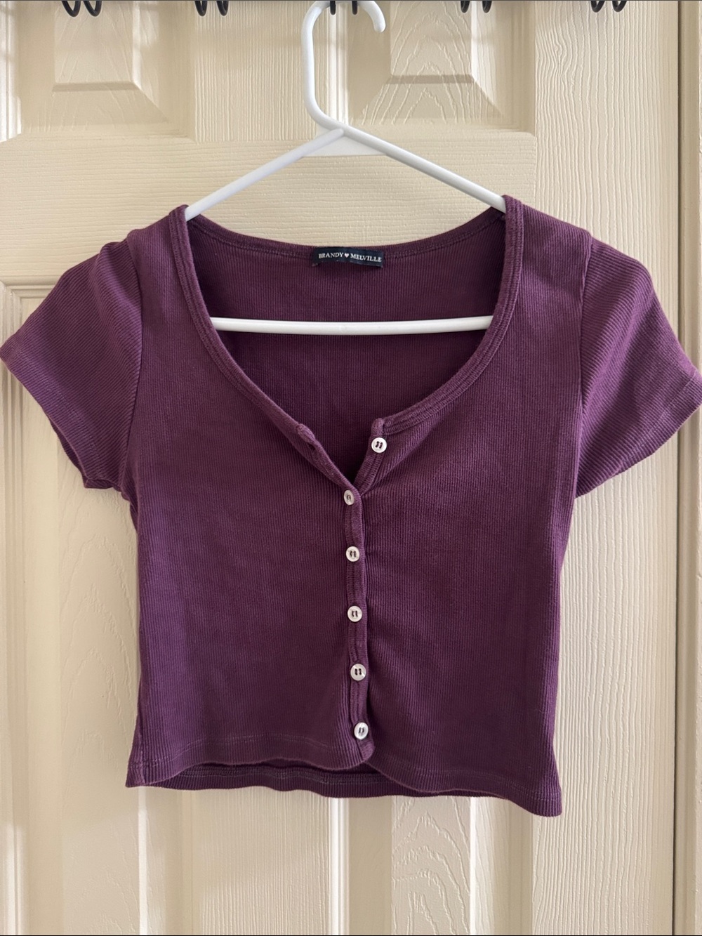 Purple Brandy Melville tee